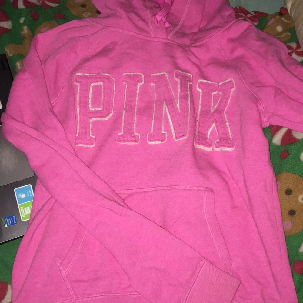 PINK pink hoodie